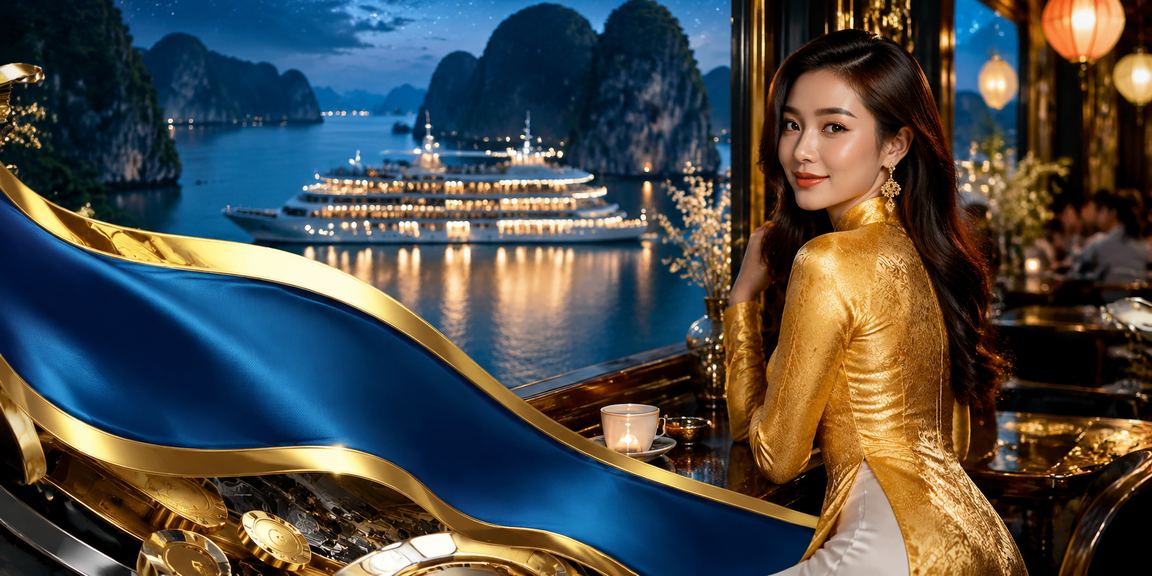Phong cảnh Hạ Long Bay tượng trưng cho sự kết hợp giữa văn hoá Việt và trải nghiệm VIP