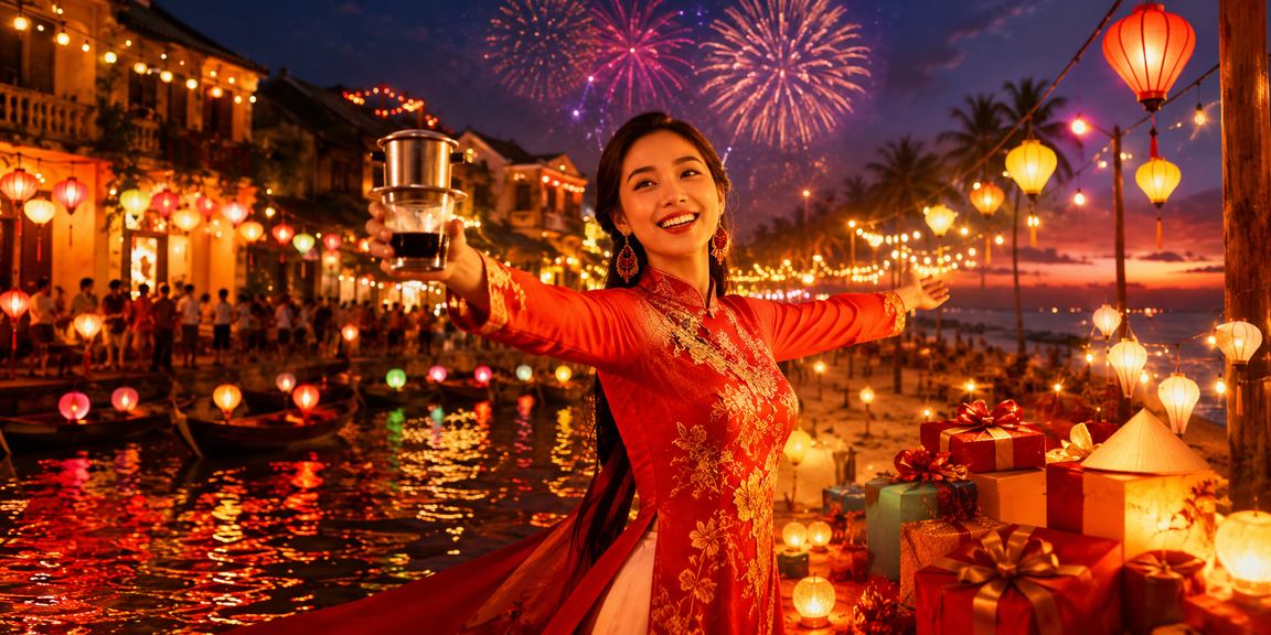 Người chơi thưởng thức cà phê Việt Nam tại Hội An bên cạnh trải nghiệm casino