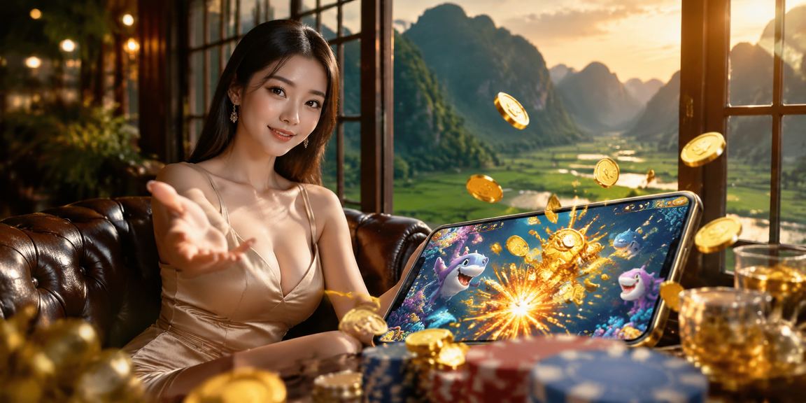 Người dùng tại Ninh Bình chơi bắn cá trên điện thoại bên tách cà phê